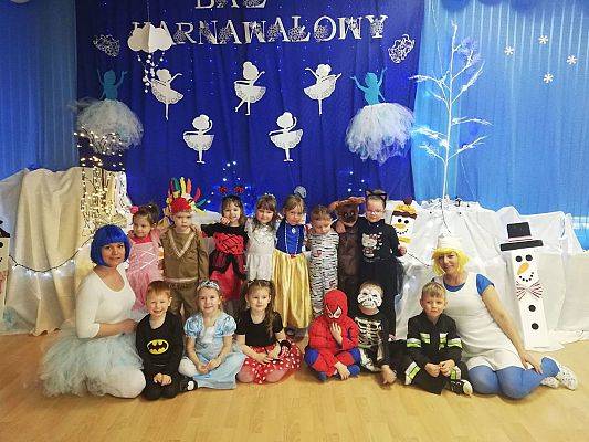 Grafika #3: Bal karnawałowy w Przedszkolu