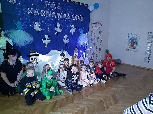 Grafika #58: Bal karnawałowy w Przedszkolu