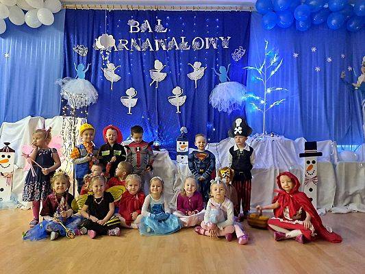 Grafika #43: Bal karnawałowy w Przedszkolu