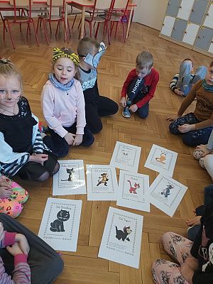 Grafika #20: Dzień Kota w Przedszkolu