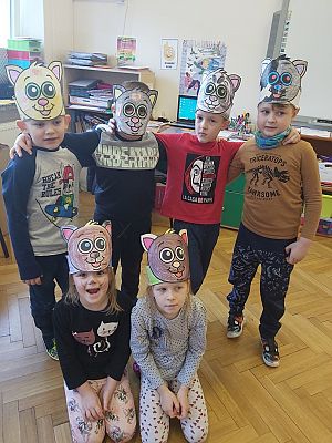 Grafika #24: Dzień Kota w Przedszkolu