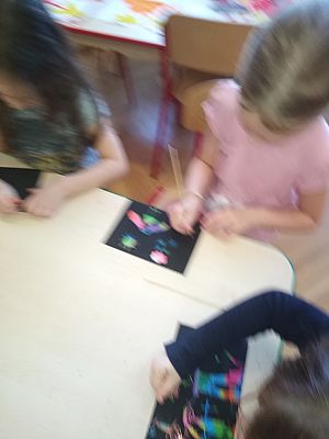 Grafika #4: Zajęcia rozwijające kompetencje kluczowe: uzdolnienia plastyczno- techniczne.