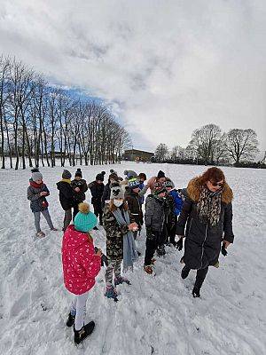 Grafika #5: ZIMOWE ZABAWY ZAWSZE BEZPIECZNE I ZDROWE