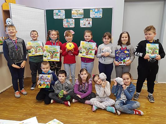 Grafika #4: “Szkolne przygody Gangu Fajniaków