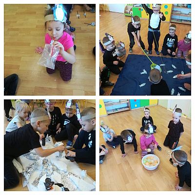 Grafika #1: Dzień Pingwina - Sówki odszukują zagubione pingwiny.