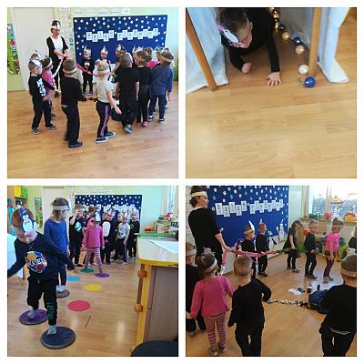 Grafika #3: Dzień Pingwina - Sówki odszukują zagubione pingwiny.