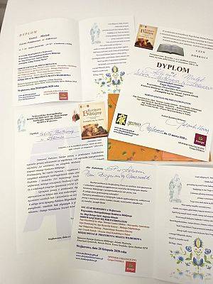 Grafika #1: Wojewódzko-Metropolitalny Konkurs Biblijny im. Sługi Bożego kard. Augusta Hlonda Ewangelia według Świętego Marka