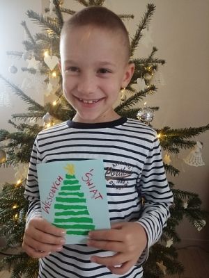 Grafika #5: Każdy dzień przybliża nas do świąt- klasa II