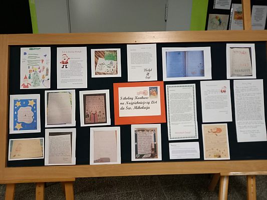 Grafika #2: Szkolny Konkurs na Najpiękniejszy List do św. Mikołaja - rozstrzygnięcie