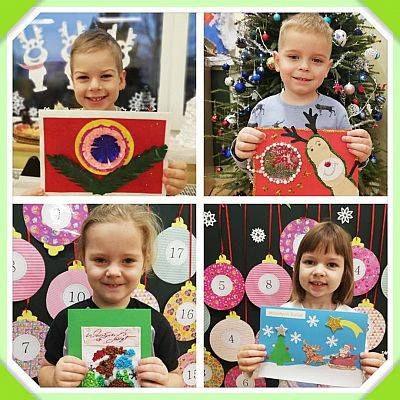 Grafika #6: Konkurs plastyczny pt.: Najpiękniejsza kartka bożonarodzeniowa