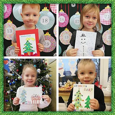 Grafika #4: Konkurs plastyczny pt.: Najpiękniejsza kartka bożonarodzeniowa