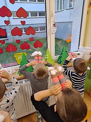 Grafika #72: Wizyta Świętego Mikołaja w Przedszkolu