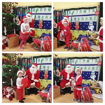 Grafika #32: Wizyta Świętego Mikołaja w Przedszkolu