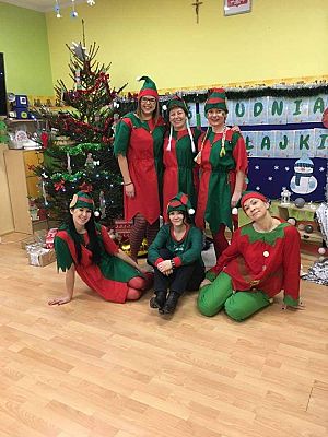 Grafika #0: Wizyta Świętego Mikołaja w Przedszkolu