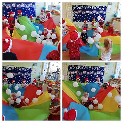 Grafika #36: Wizyta Świętego Mikołaja w Przedszkolu