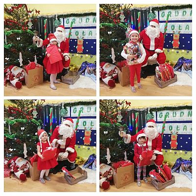 Grafika #33: Wizyta Świętego Mikołaja w Przedszkolu