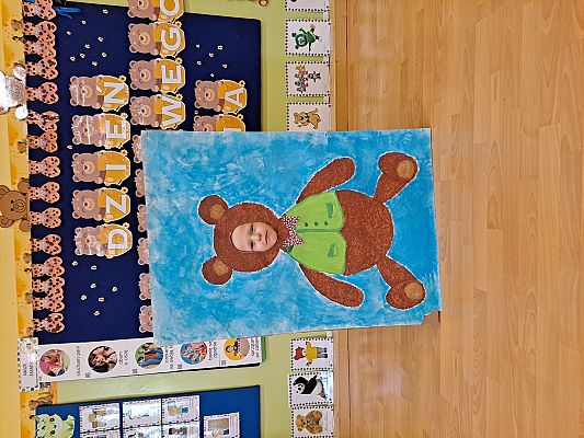 Grafika #26: "Dzień Pluszowego Misia" w Przedszkolu