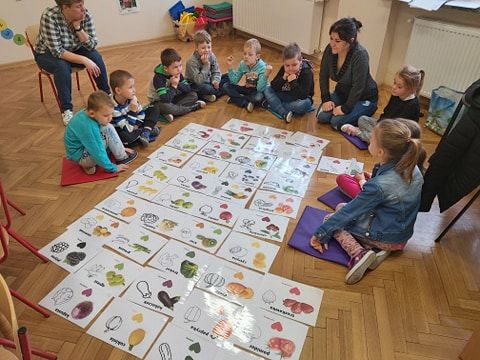 Grafika #13: Lekcja warzywno-owocowa. Projekt Zdrowo jem, więcej wiem!