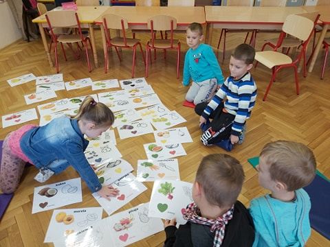 Grafika #14: Lekcja warzywno-owocowa. Projekt Zdrowo jem, więcej wiem!