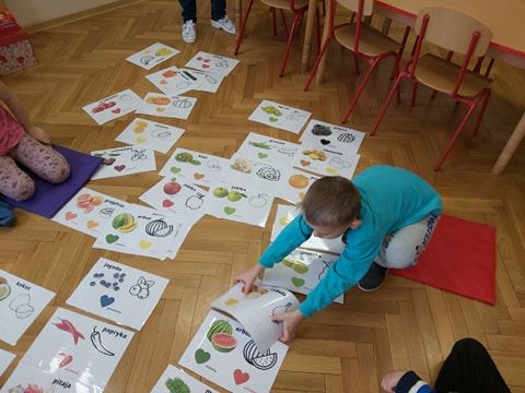 Grafika #12: Lekcja warzywno-owocowa. Projekt Zdrowo jem, więcej wiem!