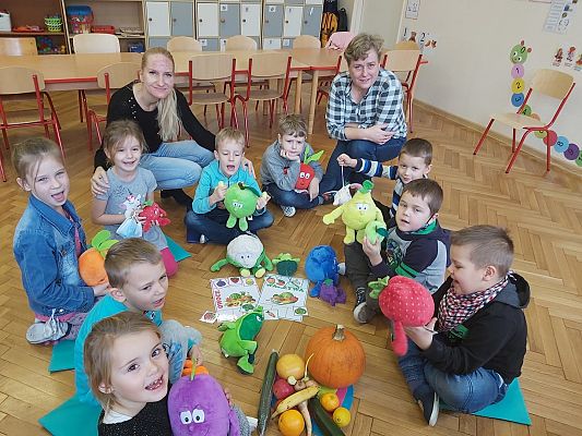 Grafika #0: Lekcja warzywno-owocowa. Projekt Zdrowo jem, więcej wiem!