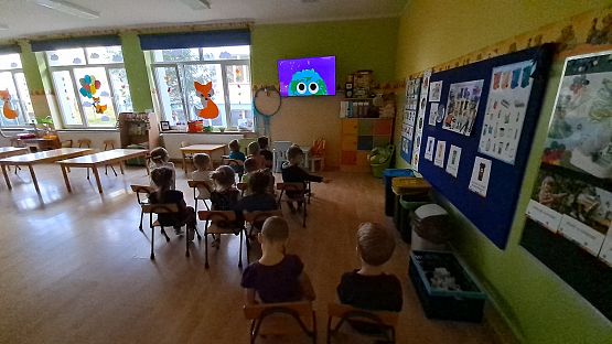 Grafika #28: Dzieci z grupy Liski zakończyły temat tygodniowy związany z ekologią.