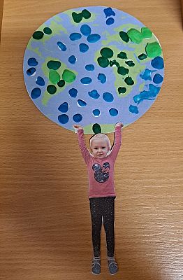 Grafika #10: Dzieci z grupy Liski zakończyły temat tygodniowy związany z ekologią.