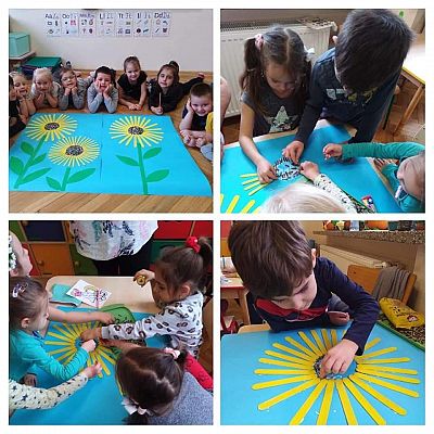 Grafika #1: Słonecznik Vincenta Van Gogha oczami Sówek i Mróweczek