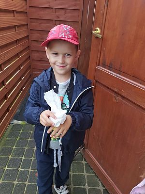 Grafika #5: Wycieczka do Łeby - Mróweczki i Jeżyki