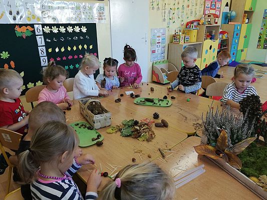 Grafika #5: JESIENNE MAKIETY Sówki &amp; Mróweczki