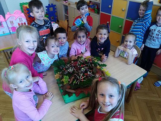 Grafika #2: JESIENNE MAKIETY Sówki &amp; Mróweczki