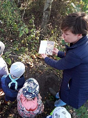 Grafika #6: Pierwszy Dzień Jesieni. Wielkie grzybobranie Lisków i Sówek