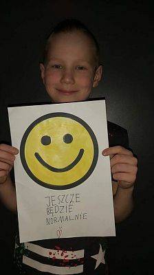 Grafika #27: #WŁĄCZ POZYTYWNE MYŚLENIE JESZCZE BĘDZIE NORMALNIE