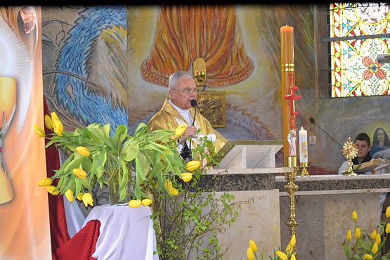 Grafika #13: Msza z okazji 100 rocznicy urodzin św. Jana Pawła II