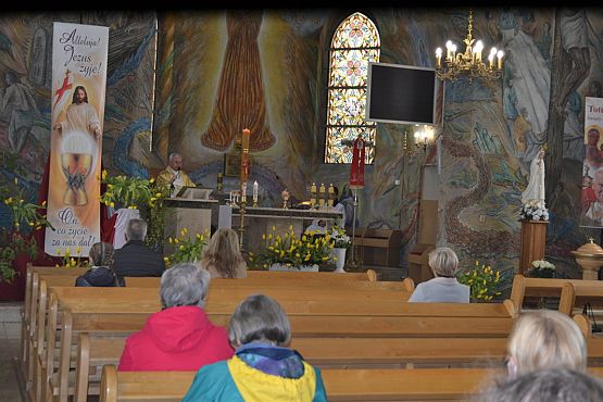 Grafika #15: Msza z okazji 100 rocznicy urodzin św. Jana Pawła II