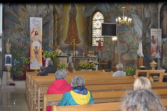 Grafika #11: Msza z okazji 100 rocznicy urodzin św. Jana Pawła II