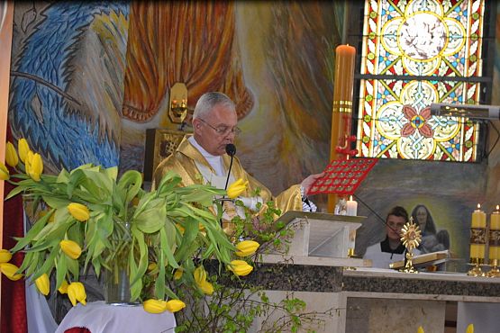 Grafika #14: Msza z okazji 100 rocznicy urodzin św. Jana Pawła II