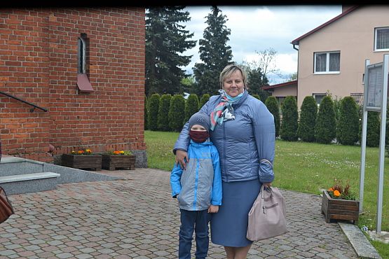 Grafika #4: Msza z okazji 100 rocznicy urodzin św. Jana Pawła II