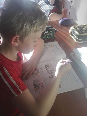 Grafika #24: Nauka zdalna w klasie III