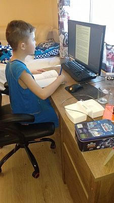 Grafika #2: Zdalne nauczanie w klasie V B