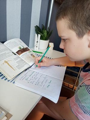 Grafika #8: Zdalne nauczanie w klasie V B