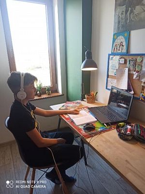 Grafika #6: Zdalne nauczanie w klasie V B