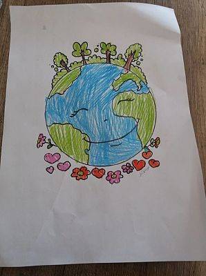 Grafika #2: Leśne Skrzaty – Dzień Ziemi