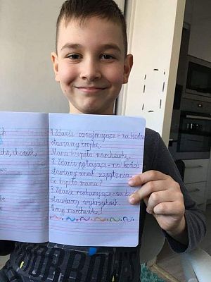 Grafika #54: Zdalne nauczanie w klasie 1