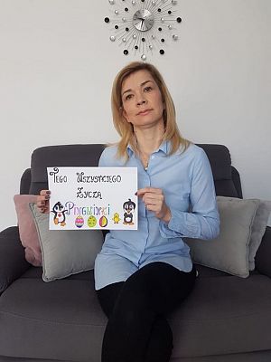 Grafika #27: Życzenia od Pingwinków