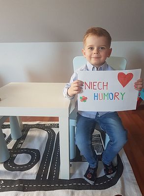 Grafika #6: Życzenia od Pingwinków