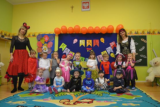 Grafika #2: Bal karnawałowy w Przedszkolu