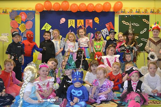 Grafika #7: Bal karnawałowy w Przedszkolu