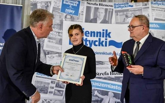 Grafika #2: Nasza uczennica najpopularniejszą Juniorką Pomorza w Plebiscycie Sportowym