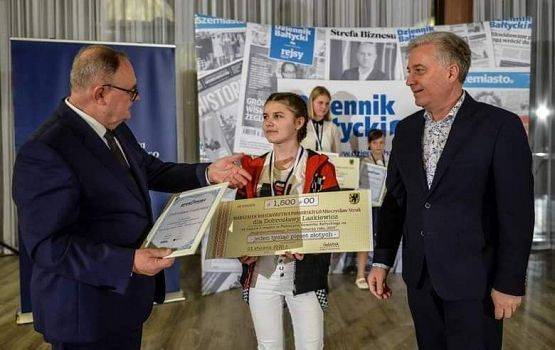 Grafika #0: Nasza uczennica najpopularniejszą Juniorką Pomorza w Plebiscycie Sportowym